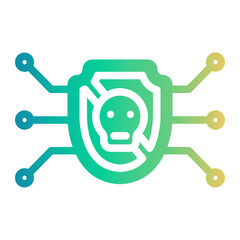 Defense Gradient icon