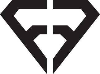 Fototapeta premium FF Diamond shape.eps