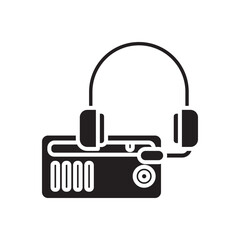 Radio and Press Icon