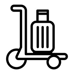 trolley Line Icon