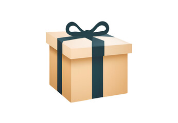 Obraz premium red gift box