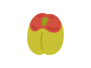梅のアイコンのイラスト