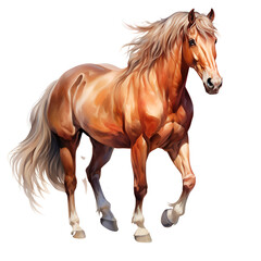 Obraz premium Horse Riding Clipart Vector Illustration