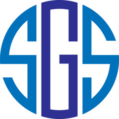Fototapeta premium SGS Circle logo.eps