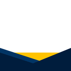 Modern Geometric Footer