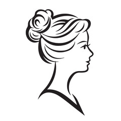 woman's day vector silhouette