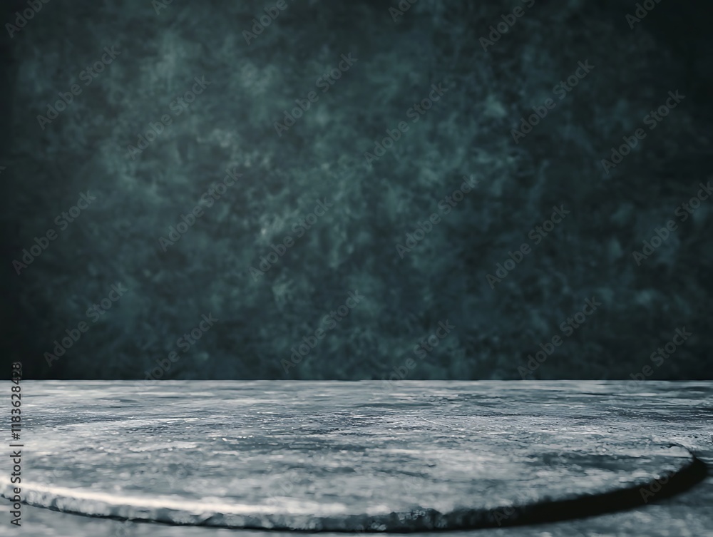 Aufkleber a textured gray surface with a moody backdrop, creating a dramatic atmosphere suitable for product d