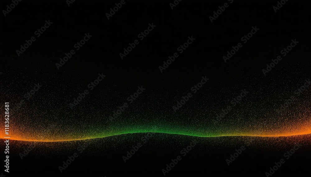 Fototapete 3d abstract background with flowing waves of particles 8