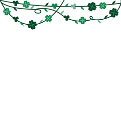 St. Patrick's Day Clover Leaves Decoration