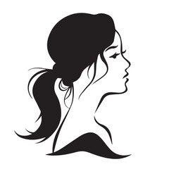 woman's day vector silhouette