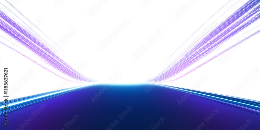 Poster png futuristic technological style. png abstract background with speed lines. neon color rays vector
