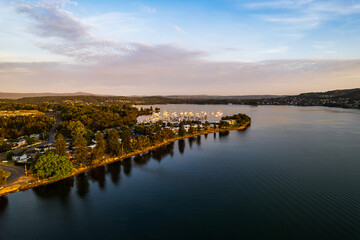 Marmong Point Boat Ramp. Nanda Street, Marmong Point. A 12m wide concrete ramp with a nearby parking area that's both sealed and grassed