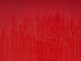Savage red wet metal paint door