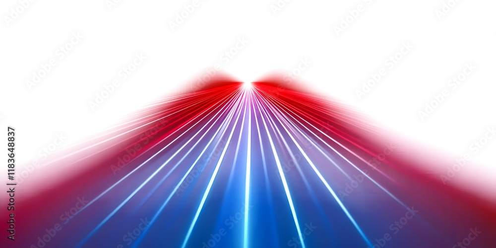 Poster png futuristic technological style. png abstract background with speed lines. neon color rays vector