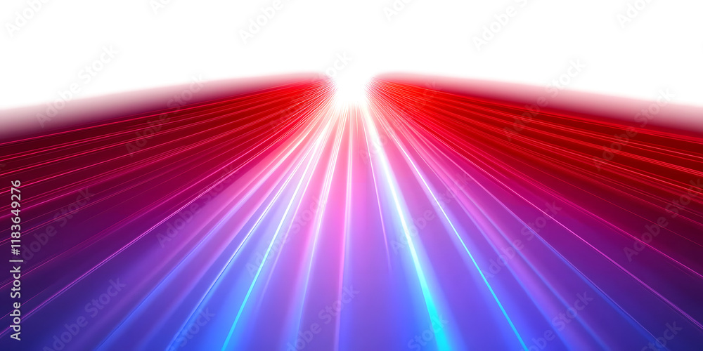 Poster png futuristic technological style. png abstract background with speed lines. neon color rays vector