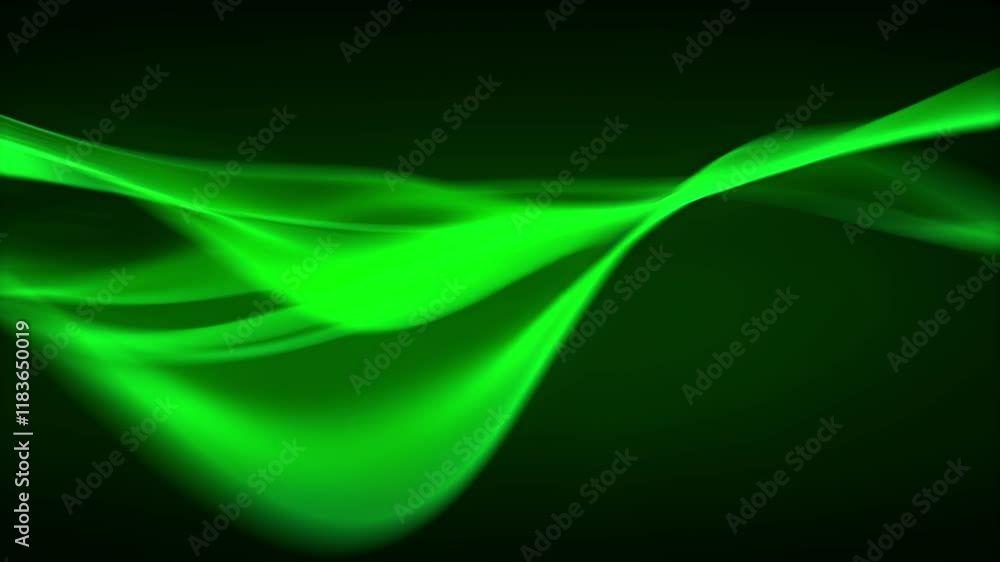 Poster ethereal green swoosh a dynamic background for your animated adventure