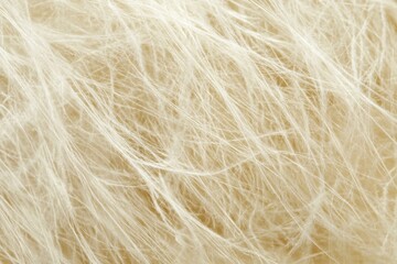 Fototapeta premium Soft, light-colored texture resembling delicate strands, creatin