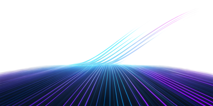 Png futuristic technological style. Png abstract background with speed lines. Neon color rays vector abstract background. The light lines of the road a blue light background creating of movement