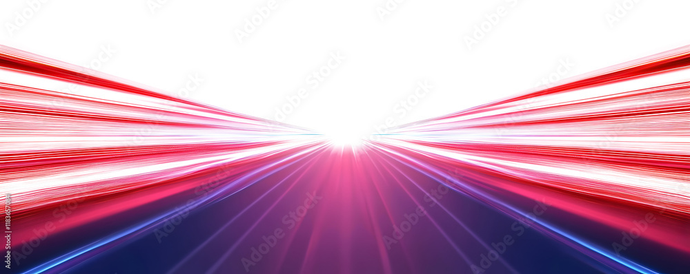 Poster png futuristic technological style. png abstract background with speed lines. neon color rays vector