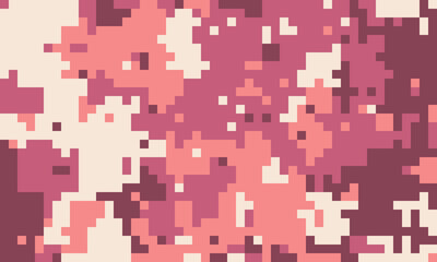 Abstract pixel art background.  Warm, muted pink and beige tones create a unique, modern texture ideal for website banners, social media posts, or fashion design.  Versatile and visually appealing.