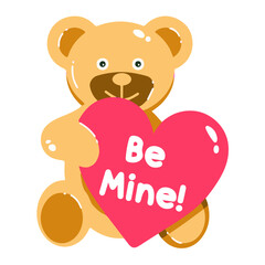 teddy bear with heart