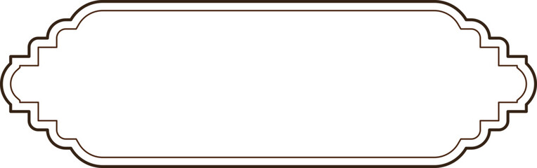 Elegant Ornate Decorative Border Frame