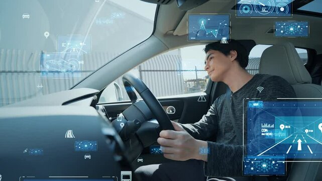 automobile, technology, adas, asv, autonomous driving, electronics, driver, assistant, ai, gui, hud, driver's seat, maas, its, screen, drive, cockpit, data, network, electrification, sensor, sensing, 