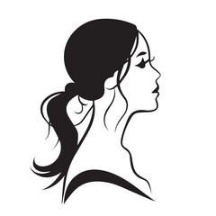woman's day vector silhouette