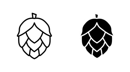 Obraz premium Bump icons. Linear and silhouette style. Vector icons.