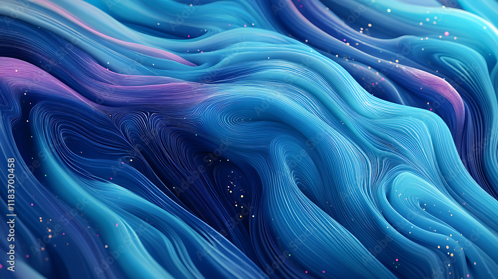 Poster data flow concept background