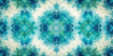 Mysterious blue and green blot patterns on a neutral background create an otherworldly atmosphere, blue blot, geometric pattern