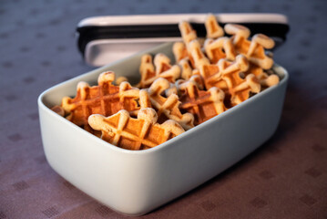 waffles in a box