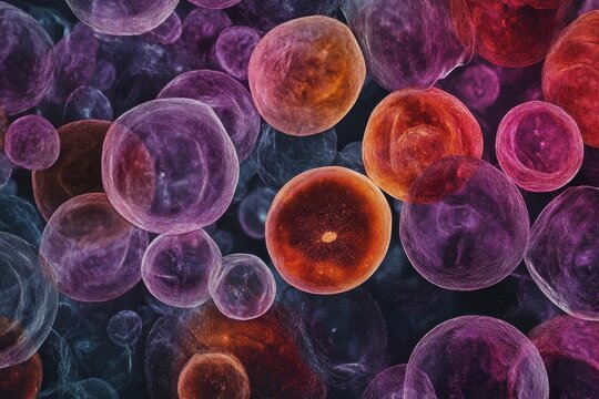 Genetic blood disorder with low color variation and irregular cell shapes including target teardrop schistocytes and spherocytes