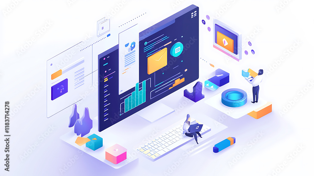 Poster programming and ux development technology