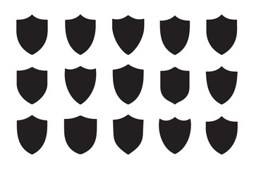 Shield, icon, symbol, vector, badge, sign, protection, security, illustration, emblem, set, crest, design, element, heraldic, safety, label, medieval, frame, banner, metal, secure, shape, web, button