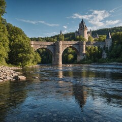 Fototapeta premium charles bridge city