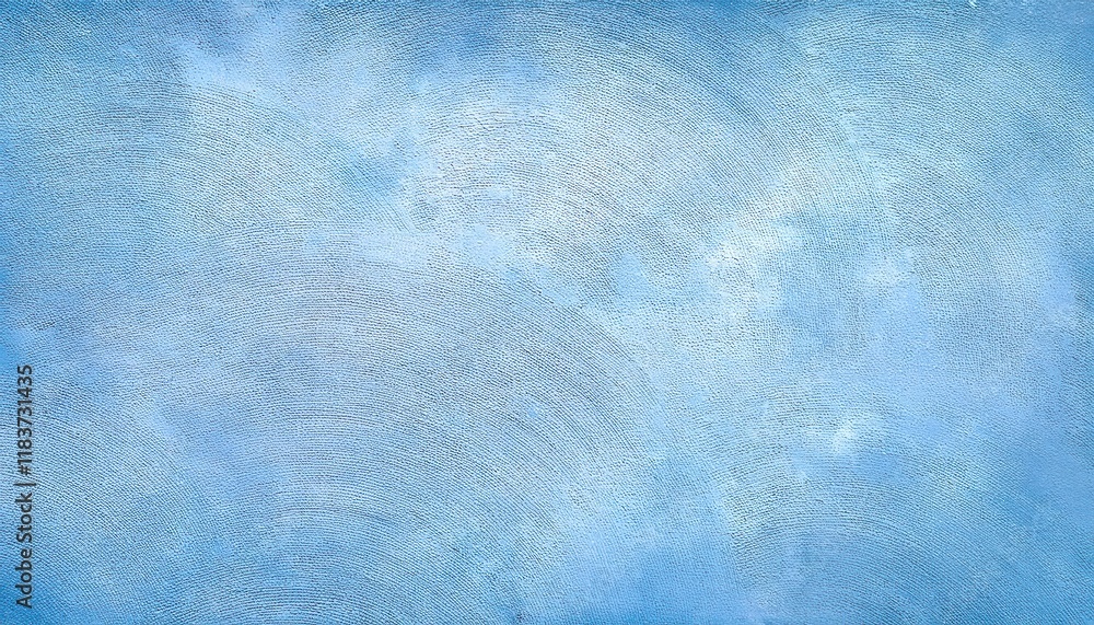 Poster textured light blue plaster wall background with soft gradient effect, suitable for graphic design, 