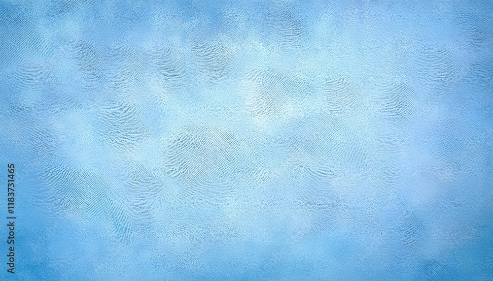 Aufkleber textured light blue plaster wall background with soft gradient effect, suitable for graphic design, 