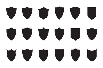 High-Quality Shield Icons for Branding & UI
