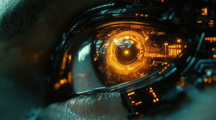 Cybernetic Eye: A Glimpse into the Future of Vision