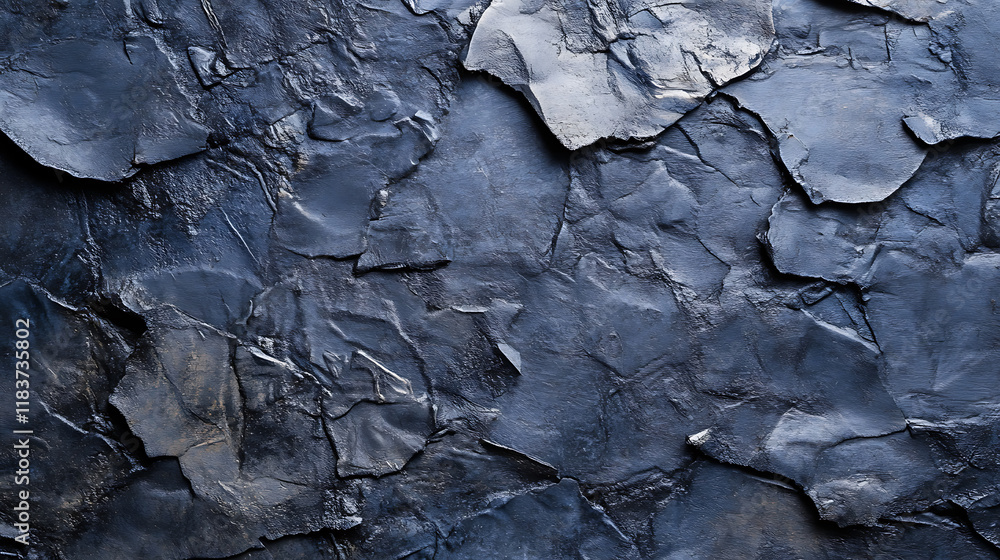 Poster elegant navy blue colored dark concrete textured background with roughness and irregularities to you