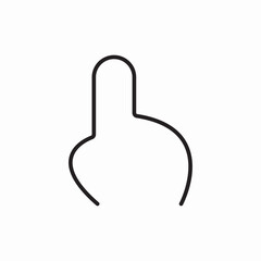 hand cursor click icon vector sign