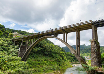 Sunny view of the exhibition of Houtong Miner's Culture & History Museum