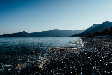 sea and mountains