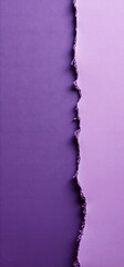 Purple torn paper with layered texture