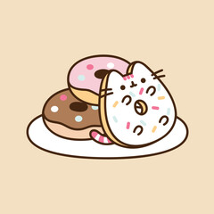 Donuts Cat