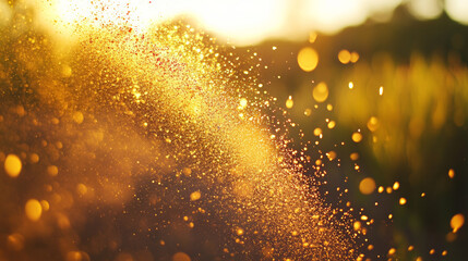 Fototapeta premium A stunning visual of colored powders in dynamic patterns, perfect for creative branding.