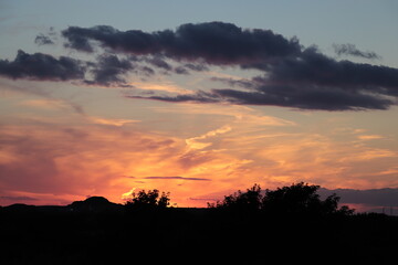  Sunset Scene in St. David's Pembrokeshire, Wales, UK