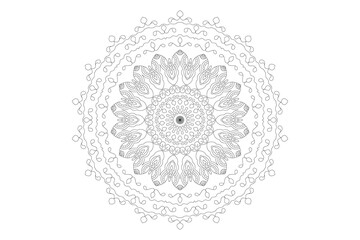 Mandala Design with Beautiful Work