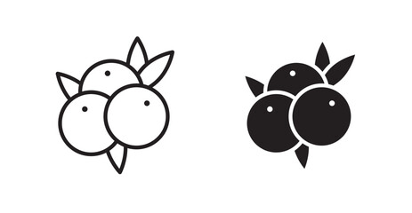 Juniper icon set vector graphics designs